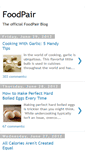 Mobile Screenshot of blog.foodpair.com